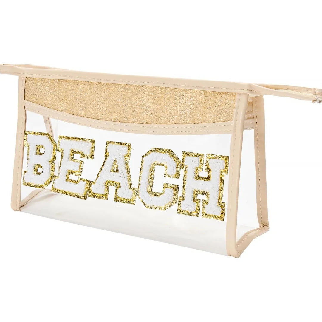 Trousse Maquillage Pailletée – Format Voyage