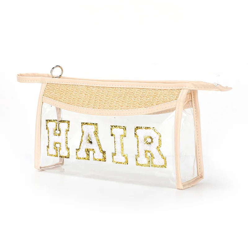 Trousse Maquillage Pailletée – Format Voyage