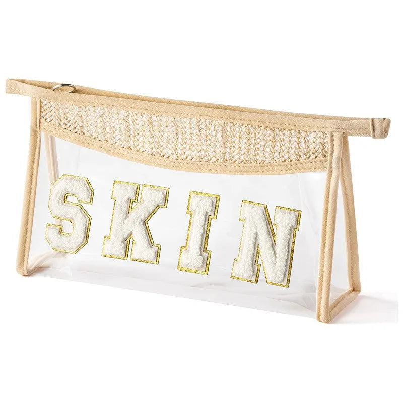 Trousse Maquillage Pailletée – Format Voyage